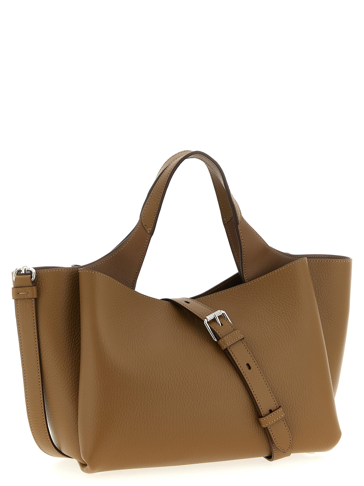 Mini leather handbag
