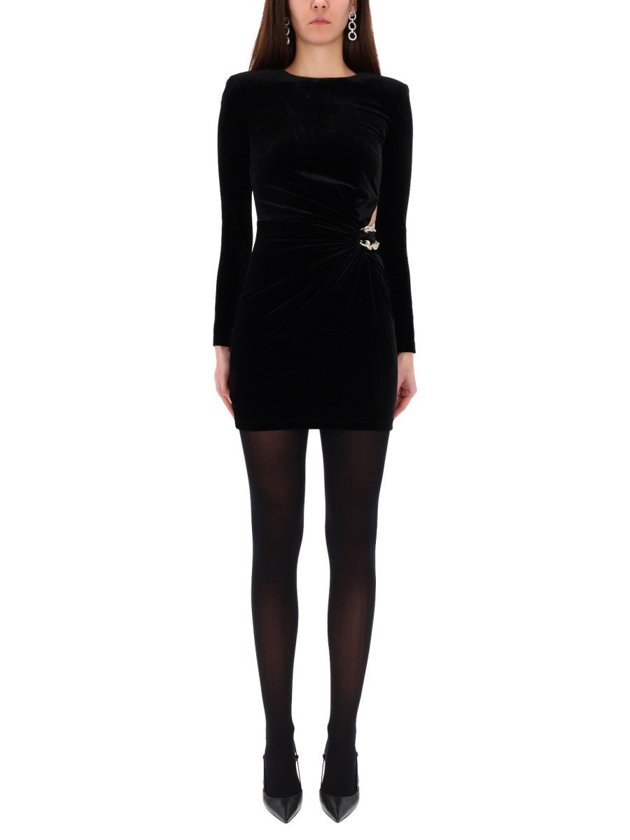 MINI VELVET DRESS