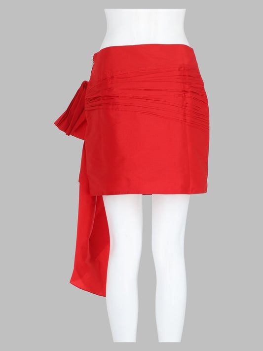 Minigonna Con Drappeggio