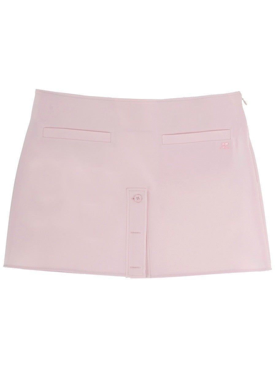MINISKIRT WITH BUTTONS
