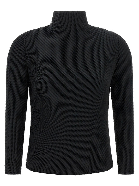 'Misty Pleats' top