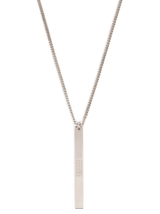 MM6 'Numeric Bar' necklace