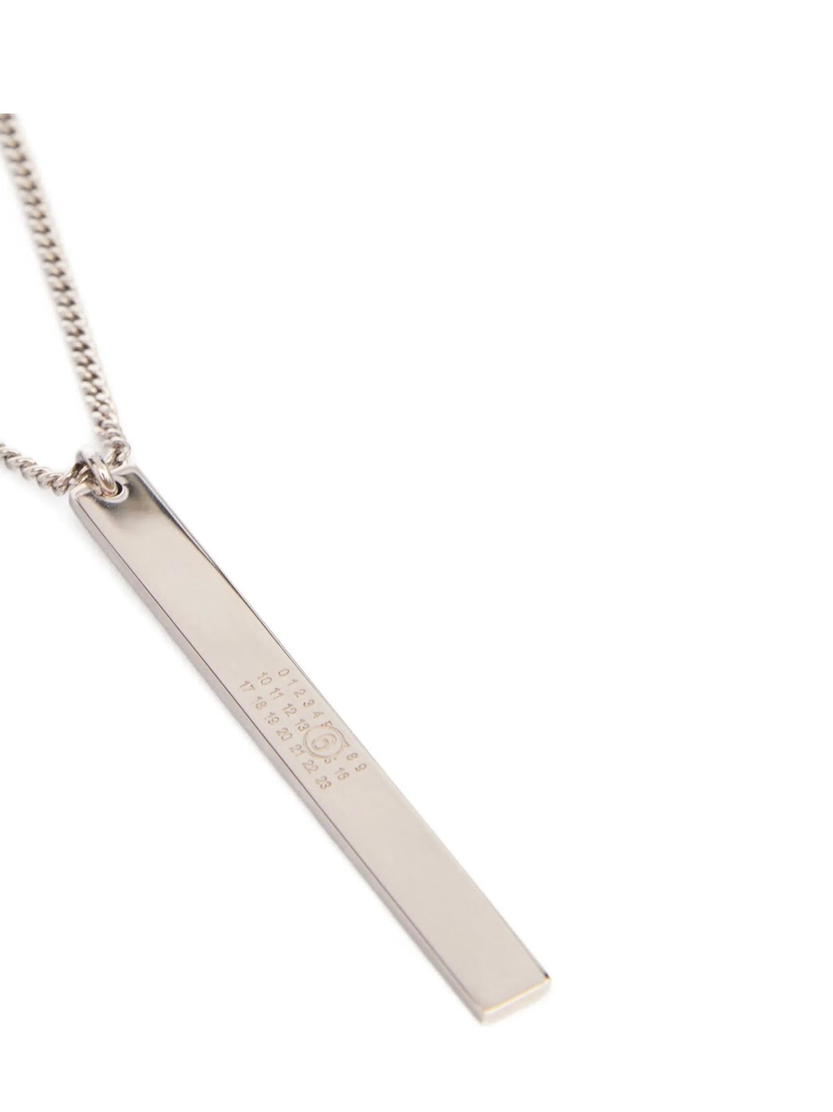 MM6 'Numeric Bar' necklace