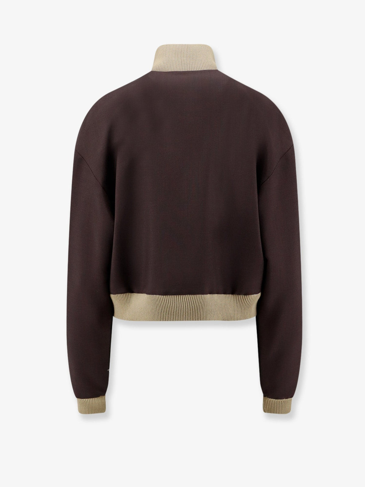 Mohair and virgin wool jacket