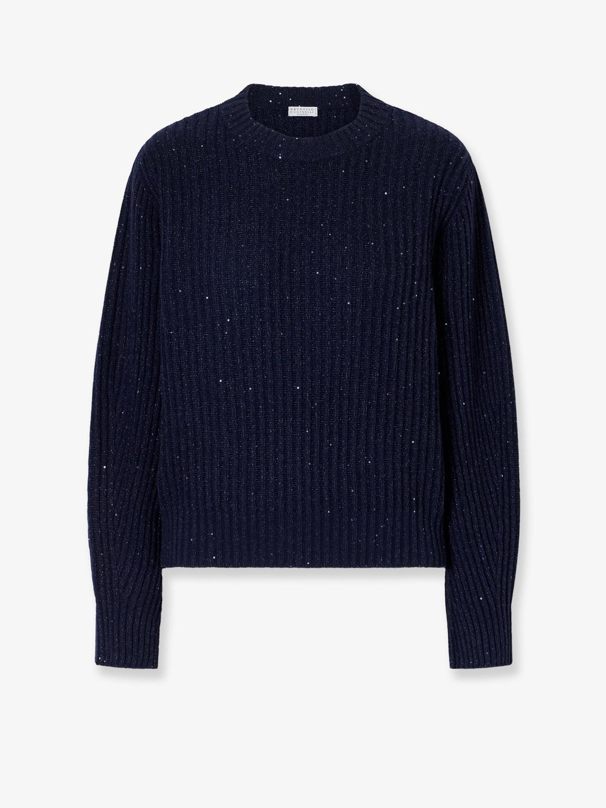 Mohair blend sweater with sequins