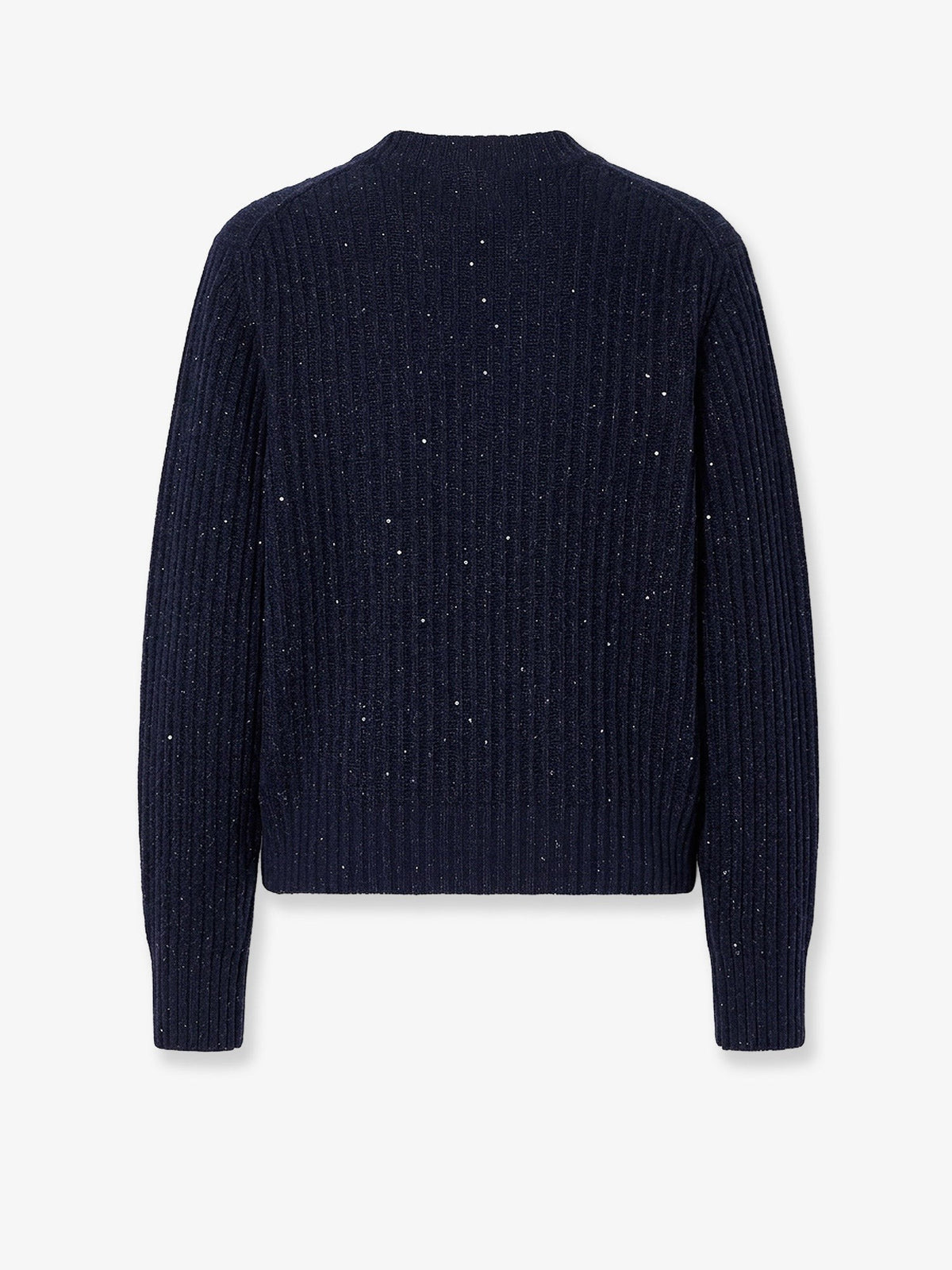 Mohair blend sweater with sequins
