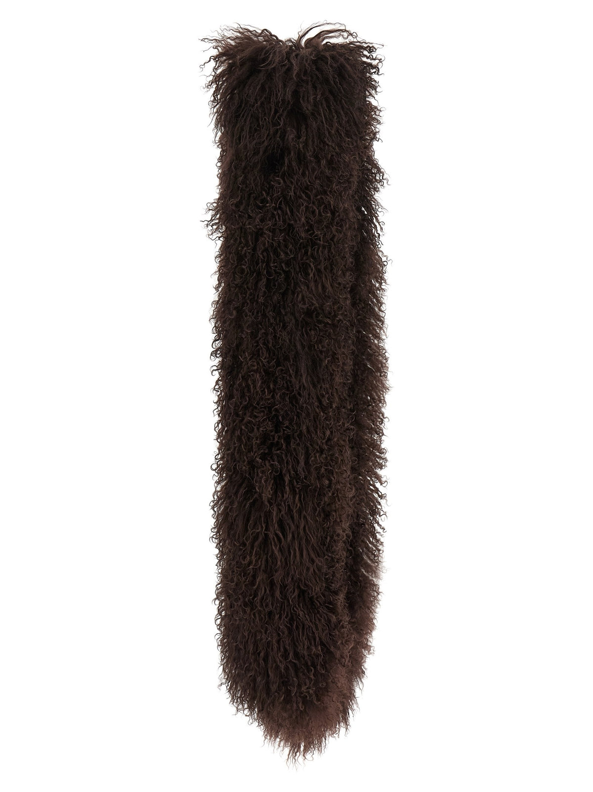 Mongolian sheepskin scarf