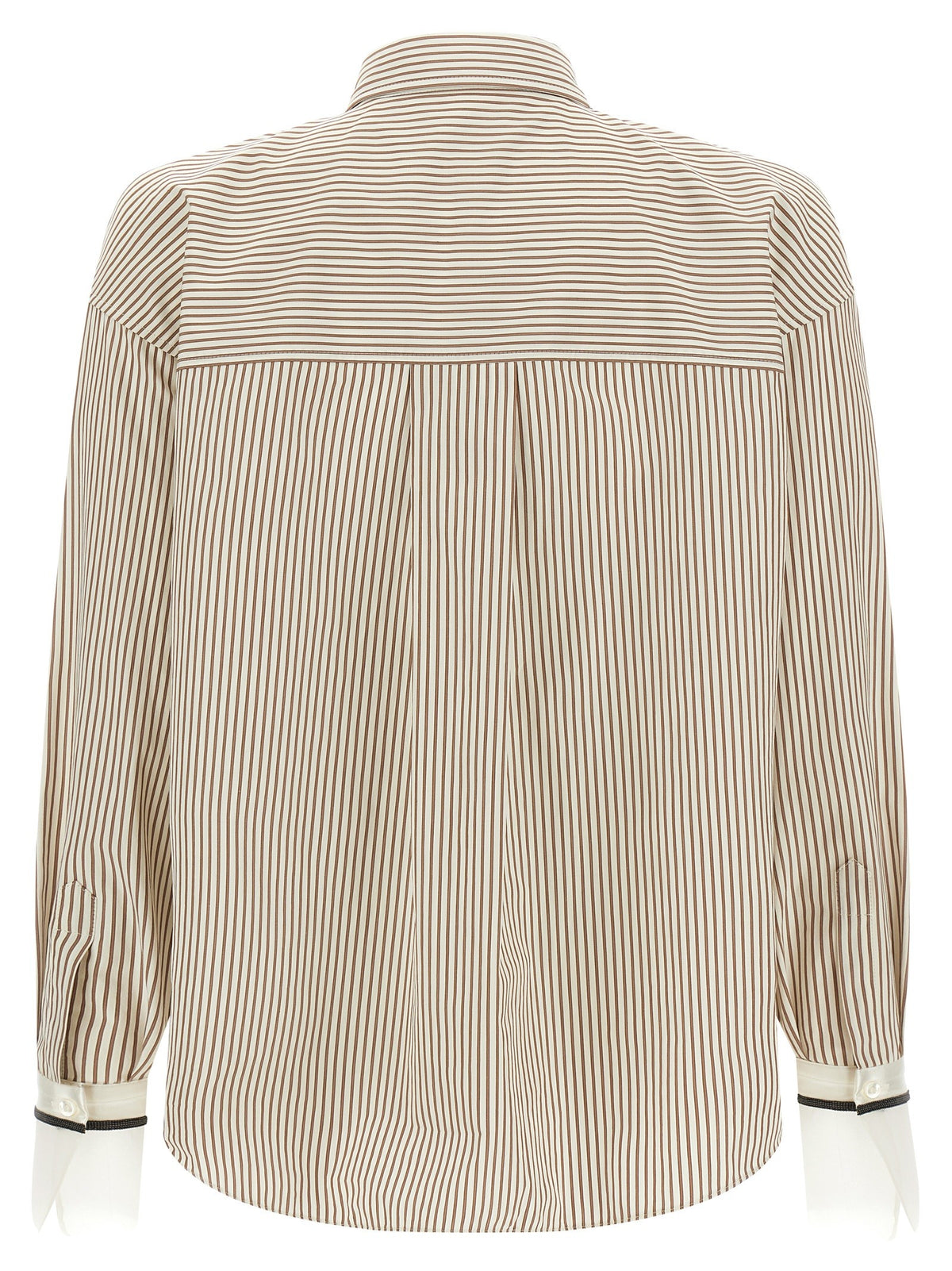'Monile' cuffed shirt