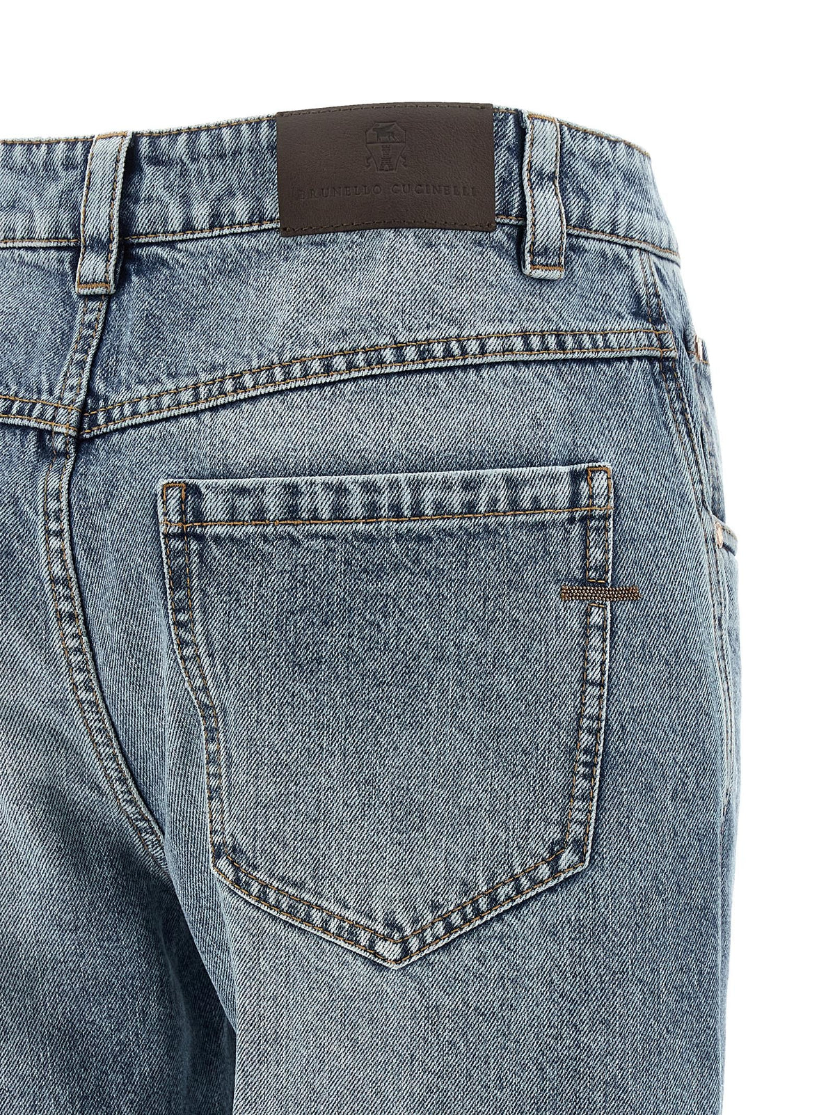 'Monile' denim jeans