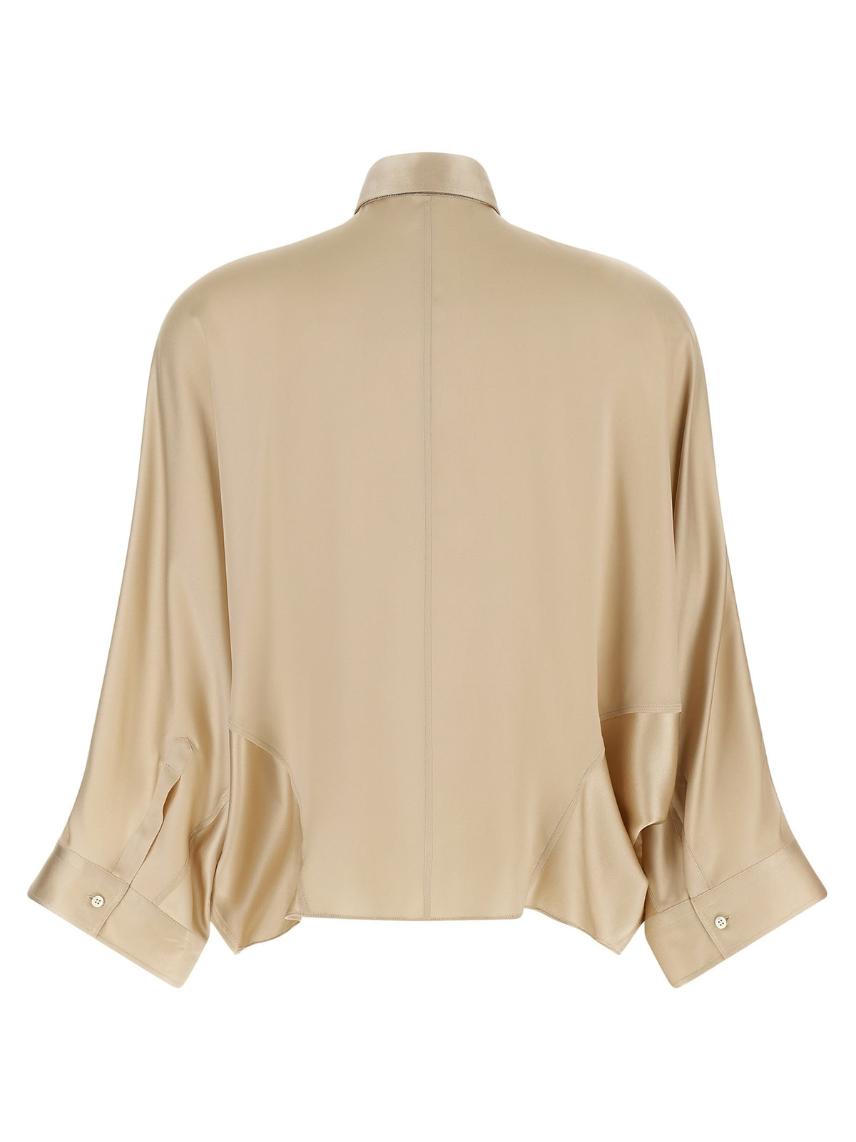 'Monile' satin shirt