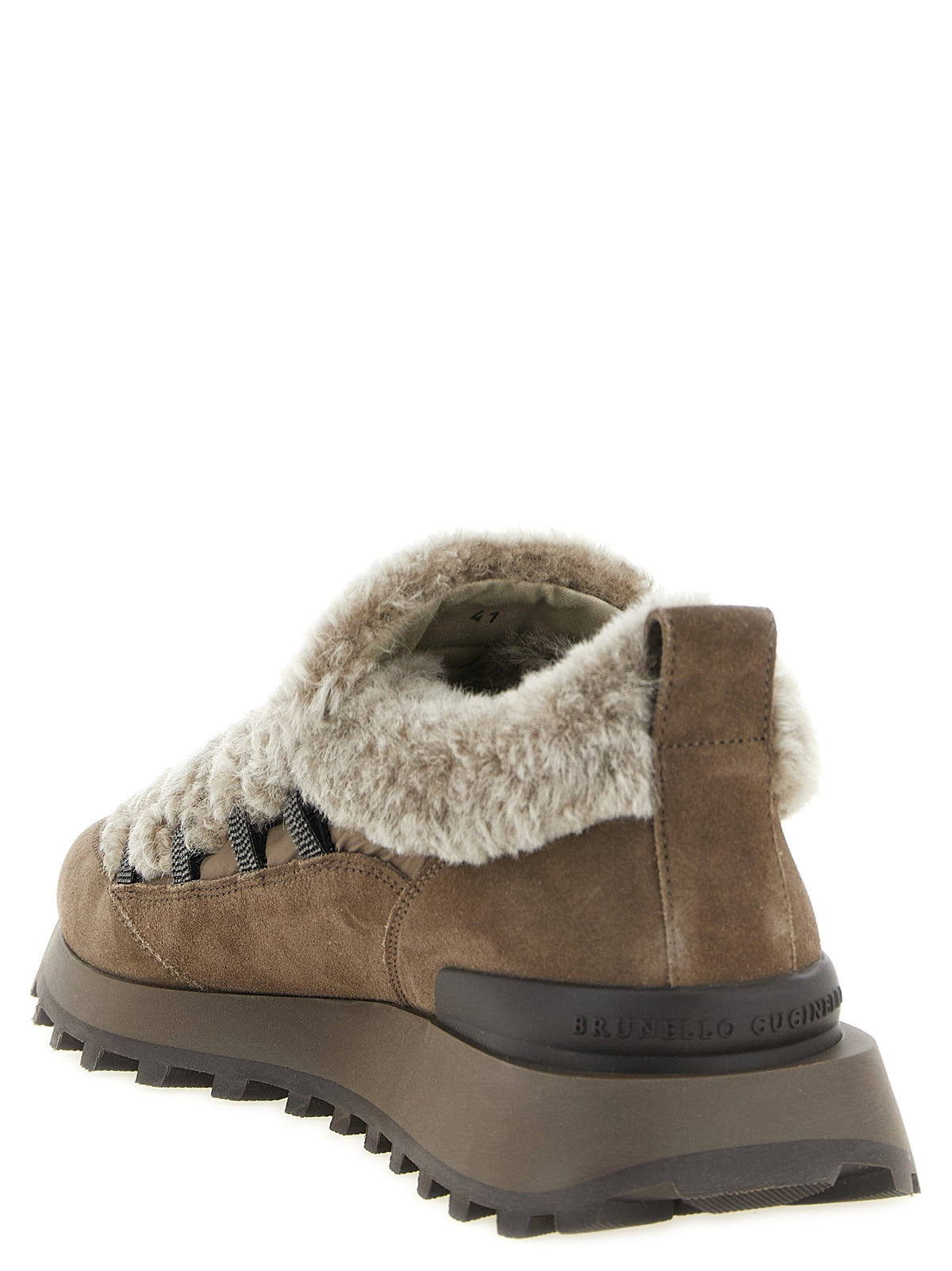 'Monile' shearling sneakers
