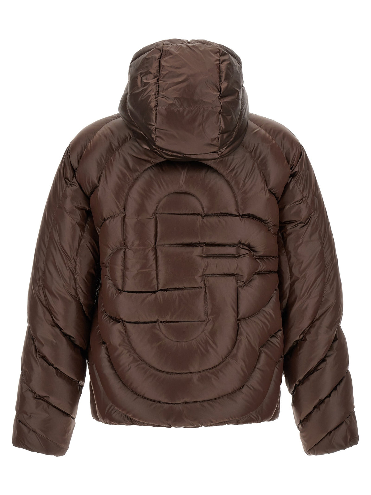 'Monogram' quilting down jacket