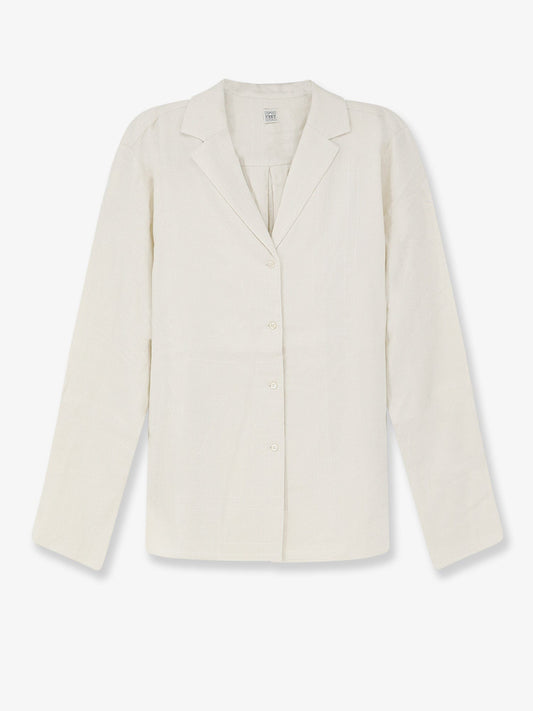 Monogram shirt with all-over logo print