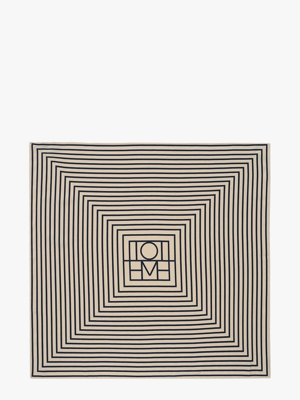 Monogram silk foulard
