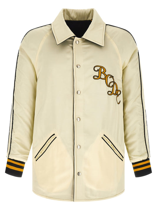 'Monogram Snap' reversible jacket