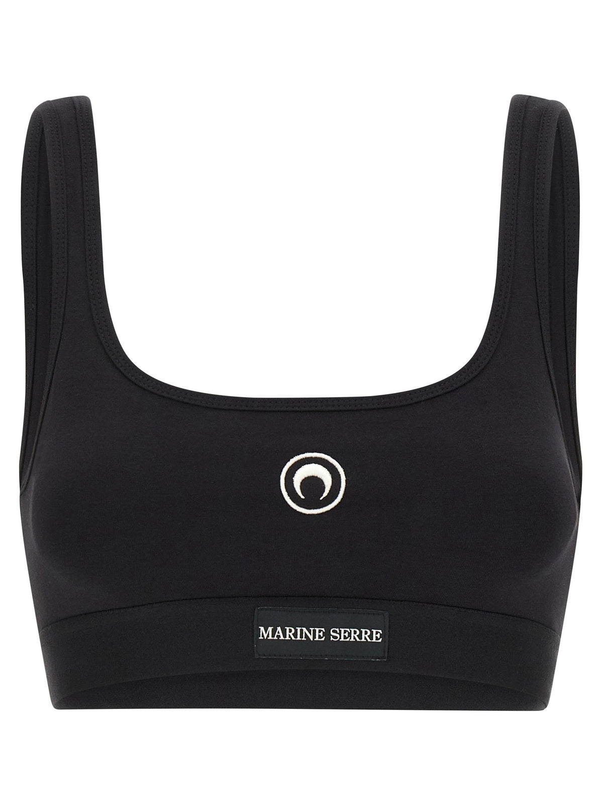 'Moon Logo Stretched Jersey Sport' top