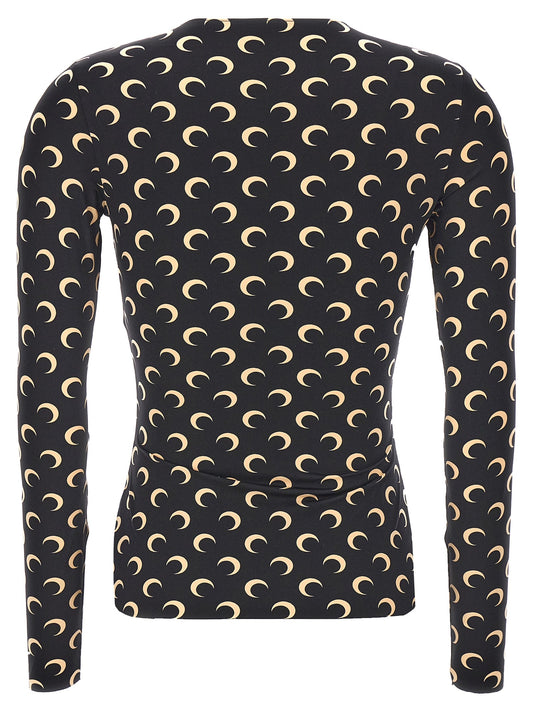 'Moon Printed Jersey' t-shirt