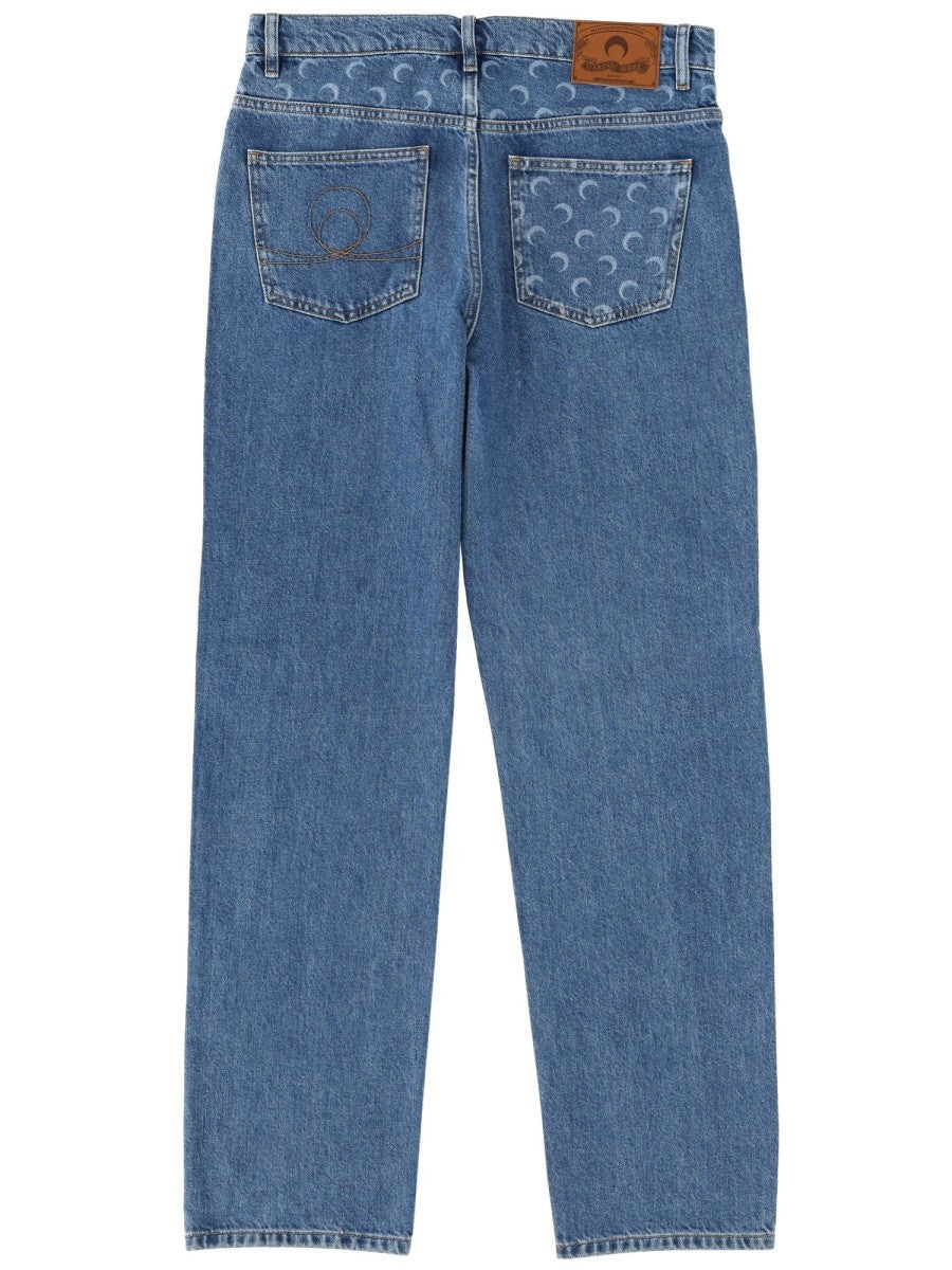 "MOON WAXED" JEANS