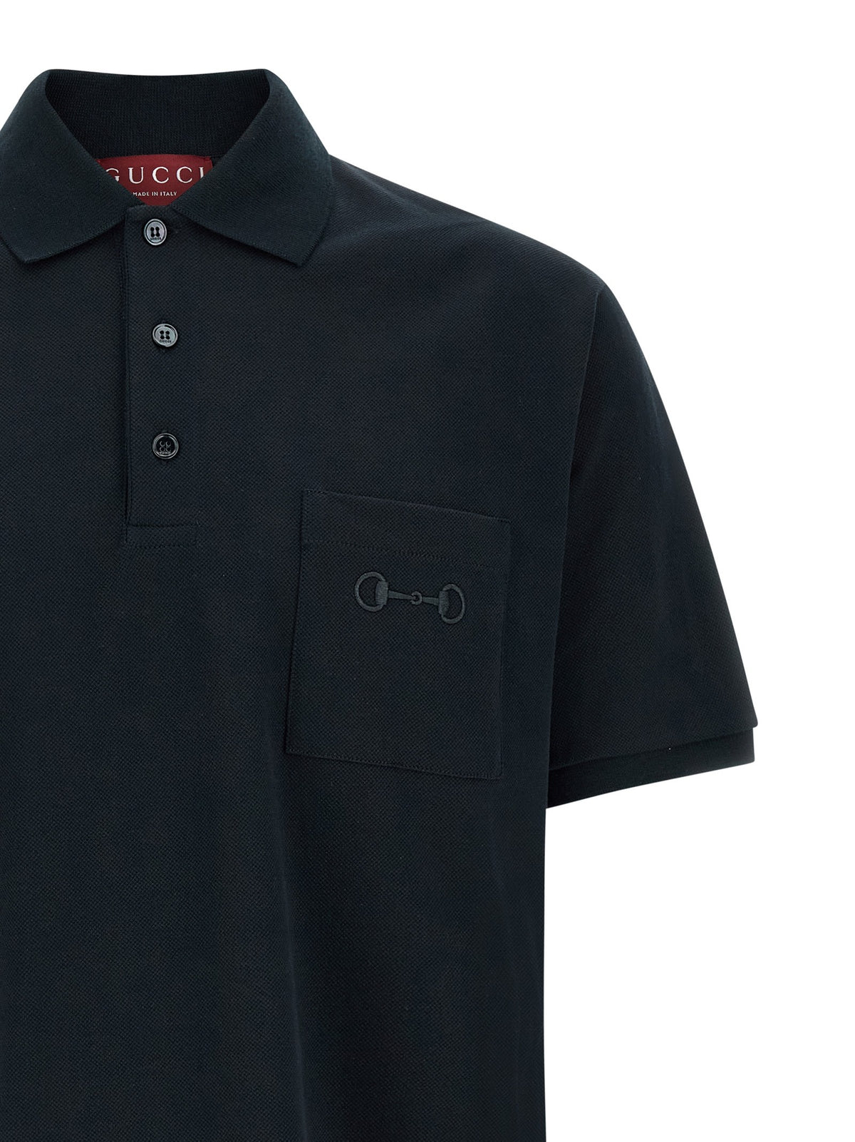 'Morsetto' embroidery polo shirt
