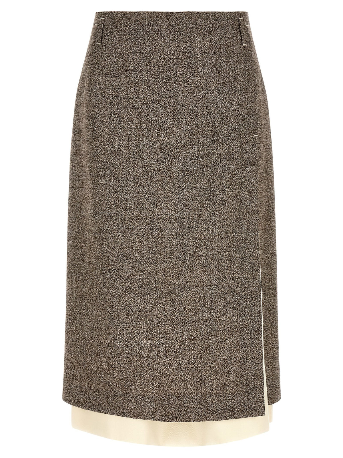 Multi-layer hem skirt