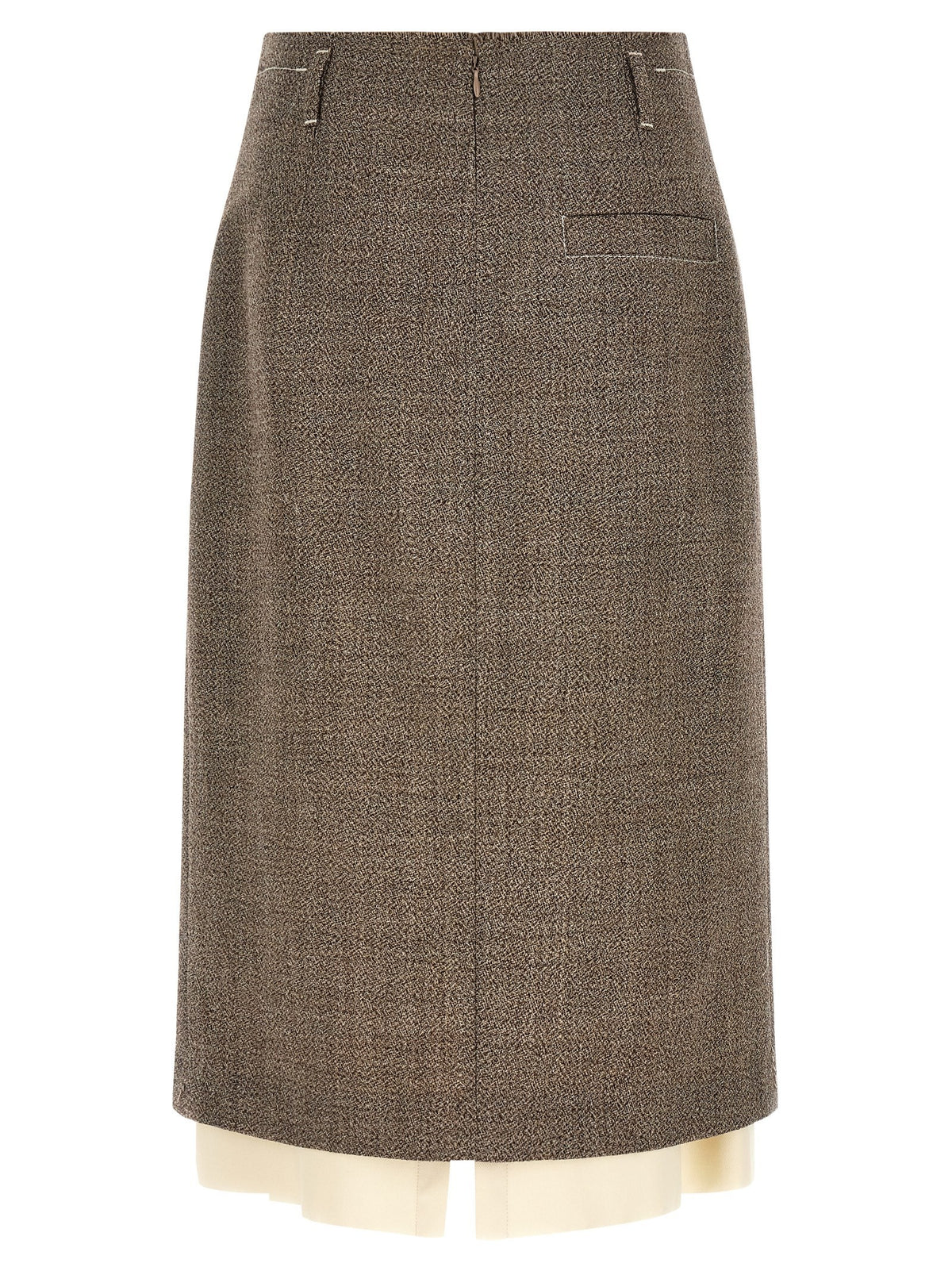 Multi-layer hem skirt