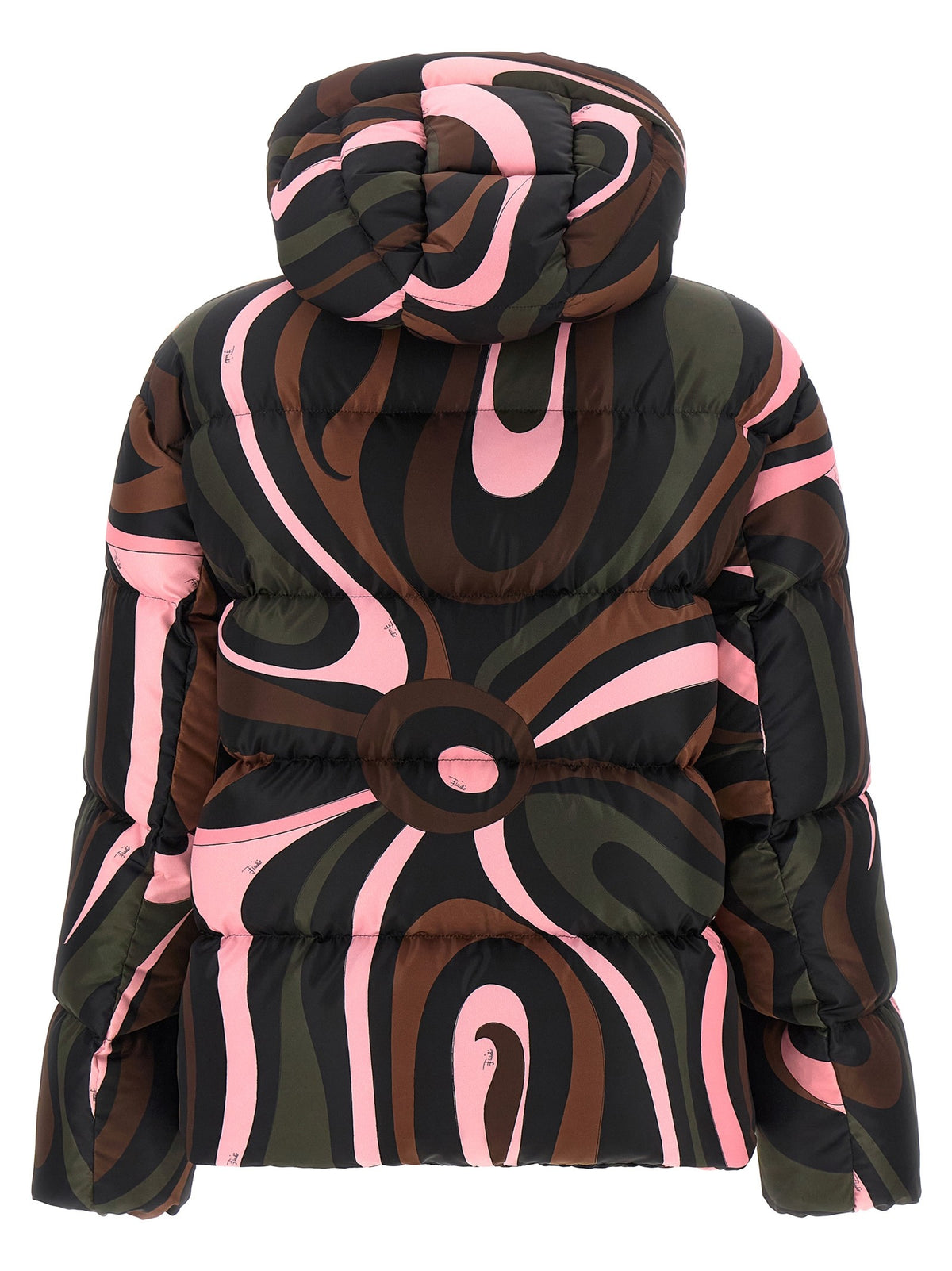 Multicolor 'Marmo' down jacket