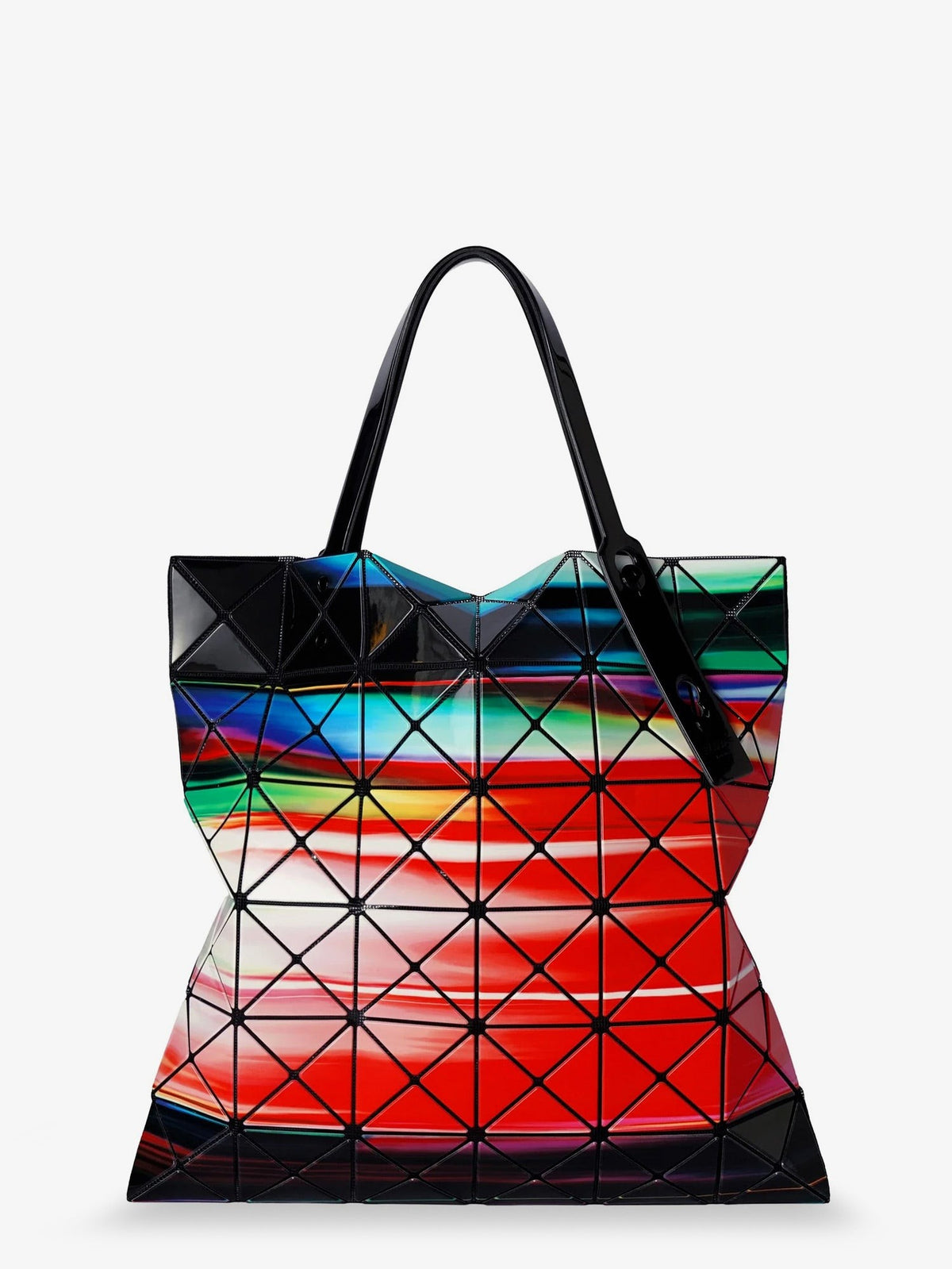 حقيبة كتف من بلاستيك PVC متعددة الألوان