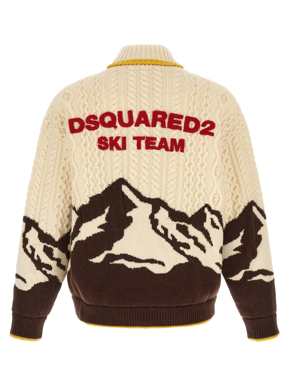 Multicolor 'Snowy Dream' cardigan