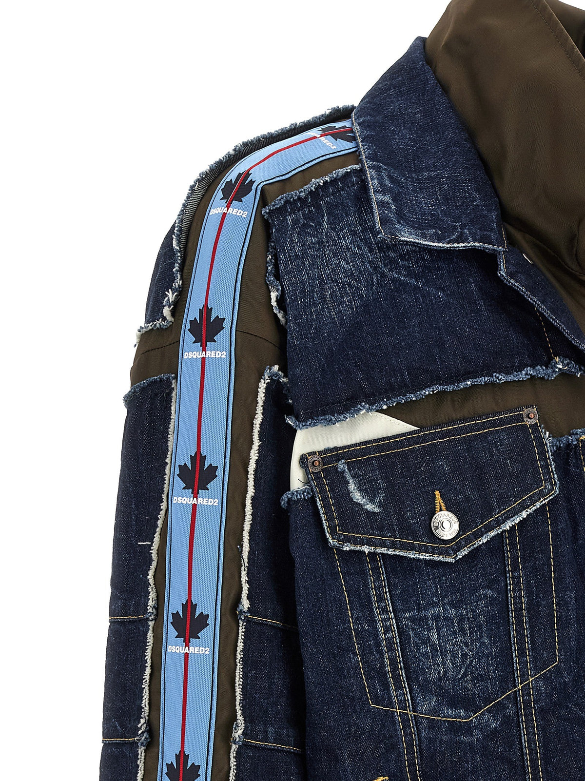 Multilayer denim jacket