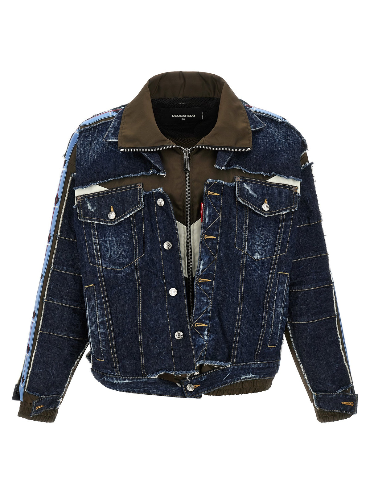 Multilayer denim jacket