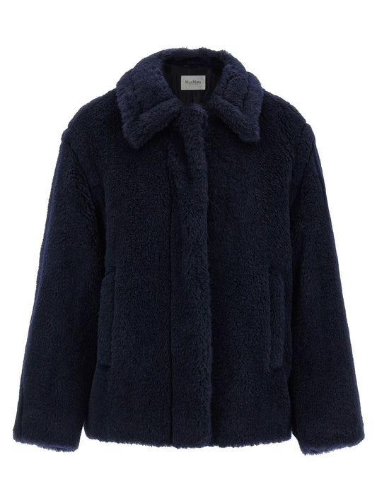 Mxmfuggito alpaca and virgin wool fur jacket