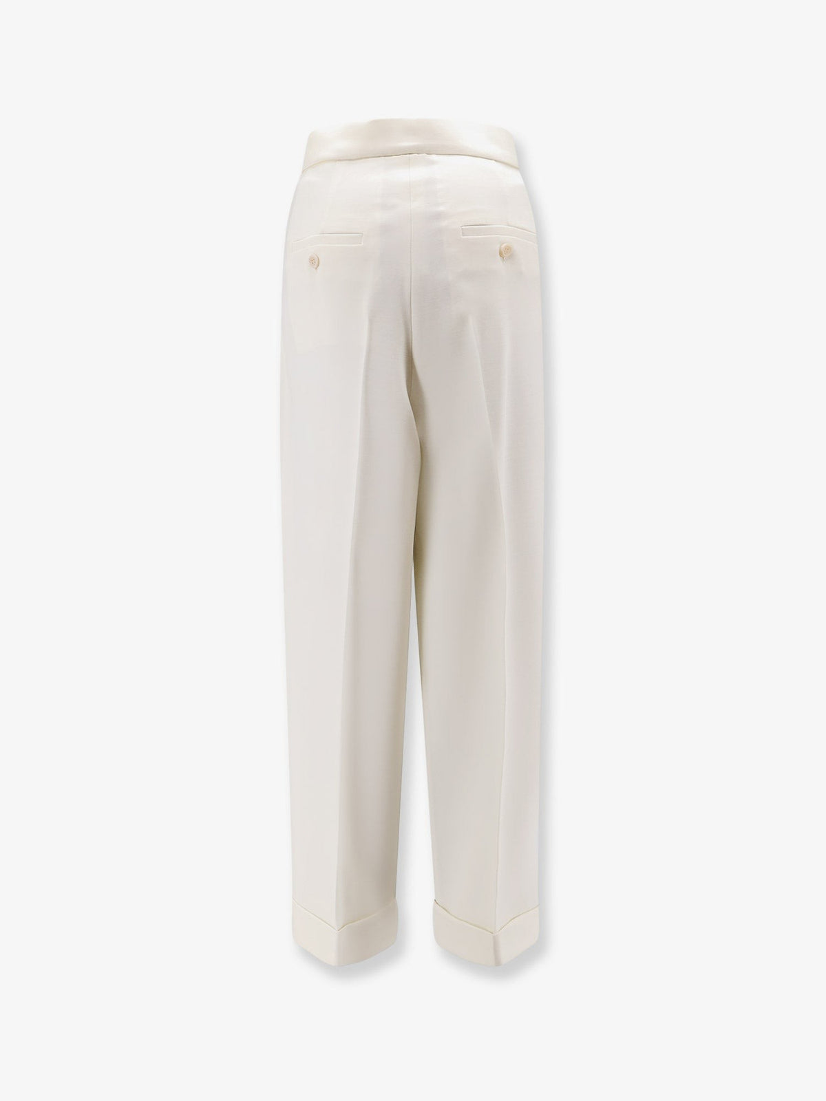 Mxmrugiada virgin wool trousers