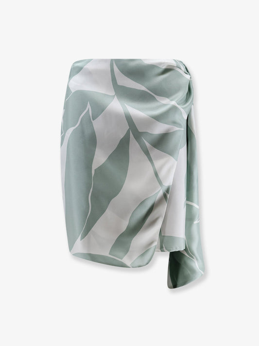 Mxmstrano silk pareo skirt