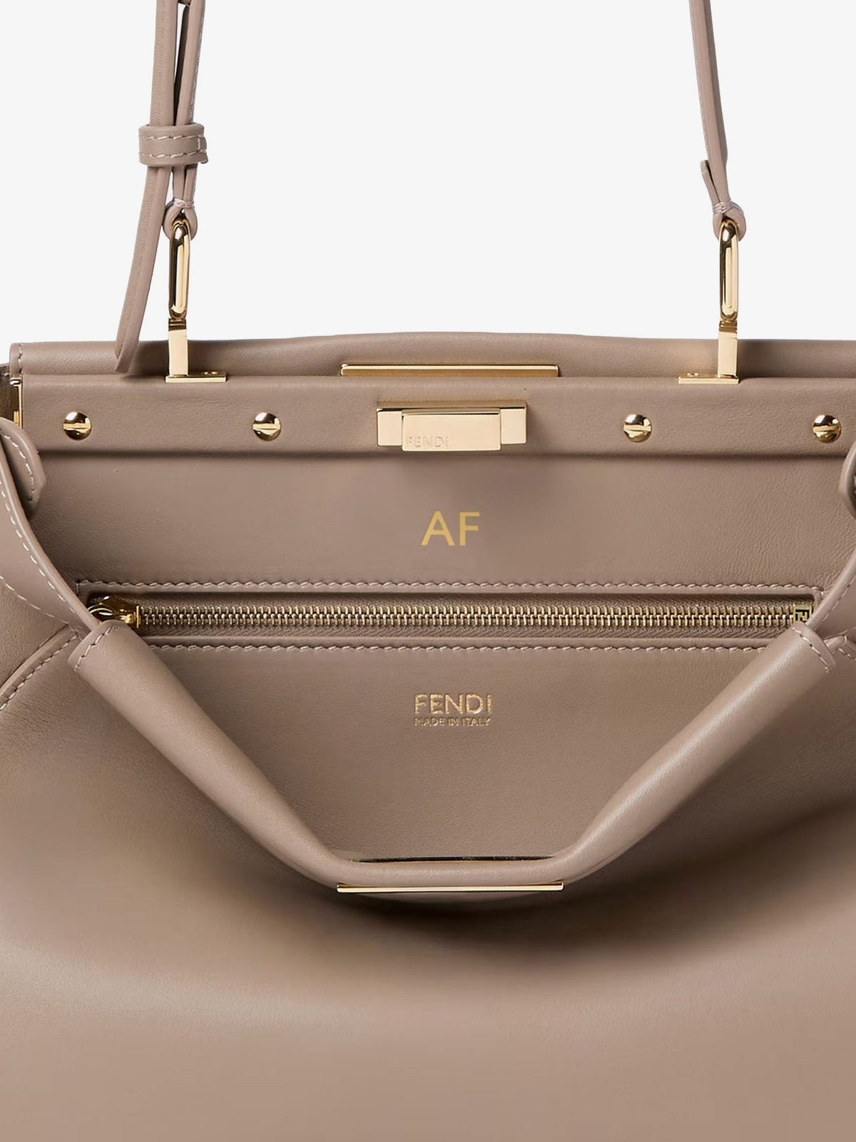 My Peekanno Small leather shoulder bag