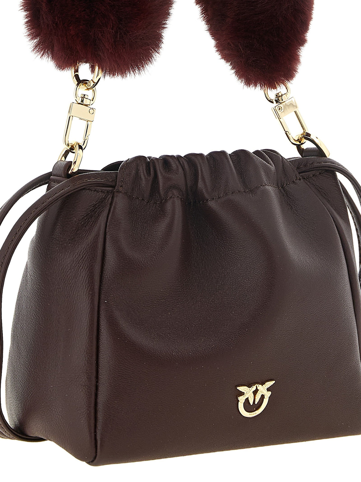 Nappa bucket bag