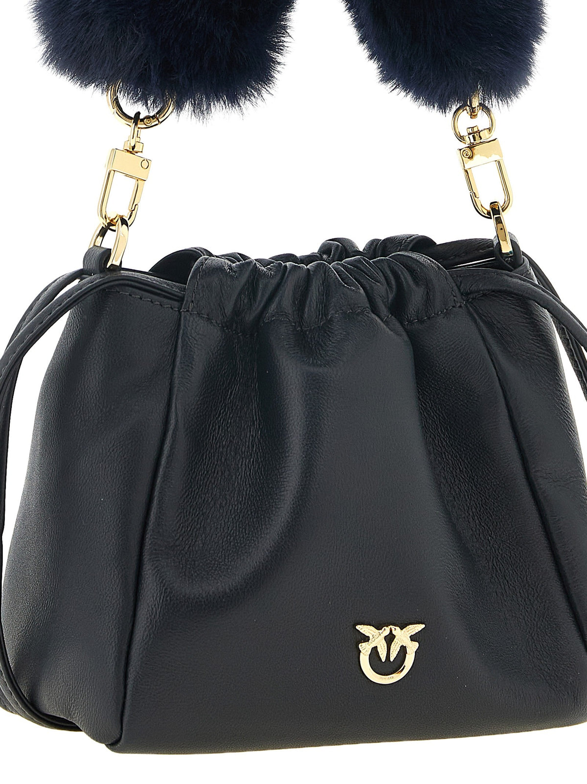 Nappa bucket bag