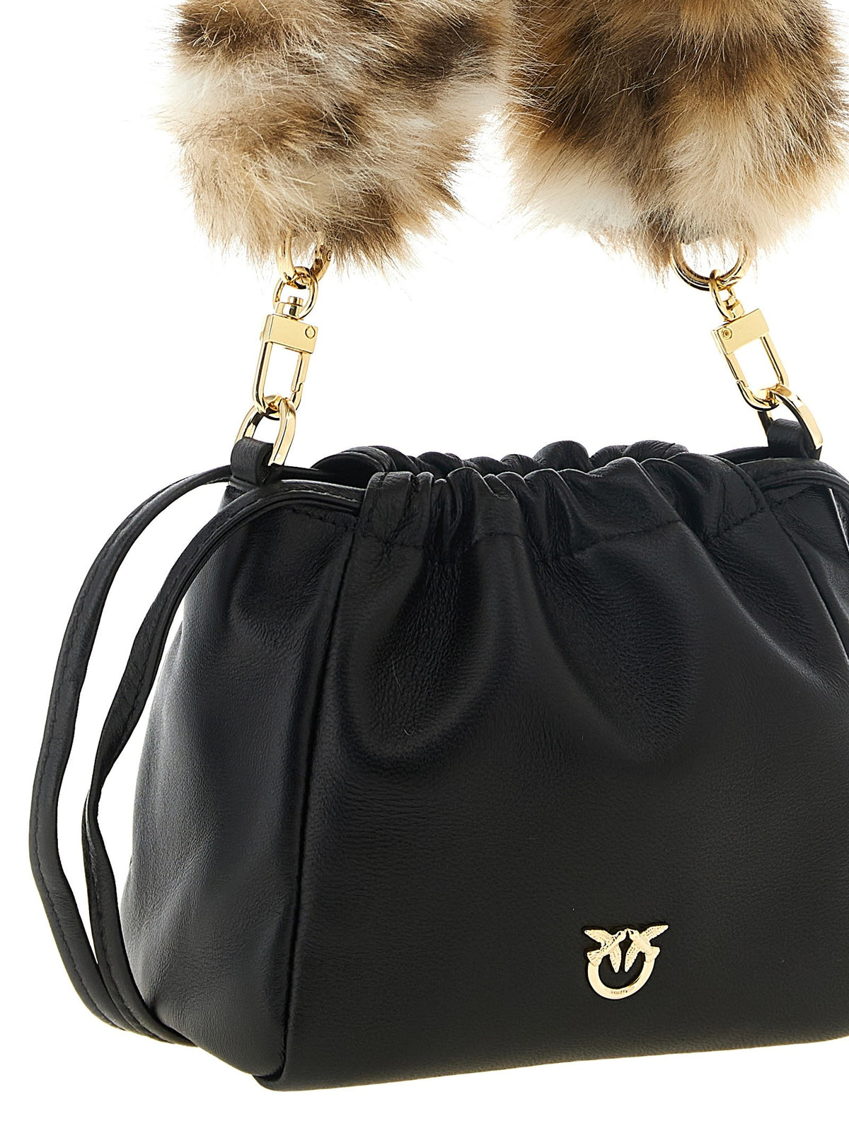 Nappa bucket bag