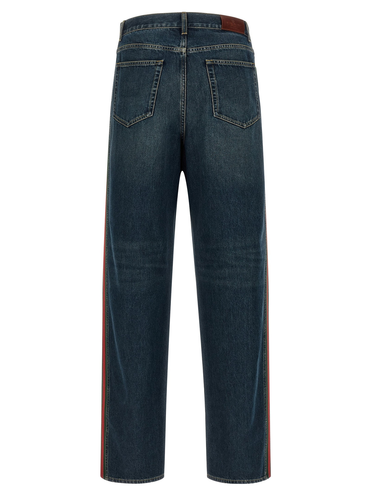 'Nastro Web' baggy jeans