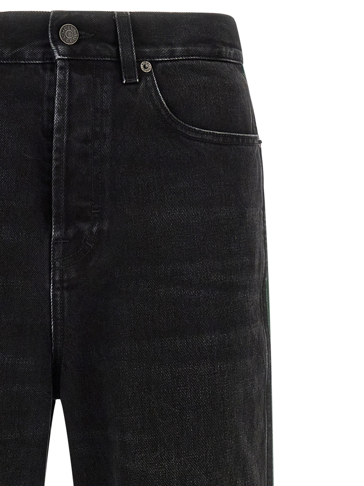 'Nastro Web' baggy jeans