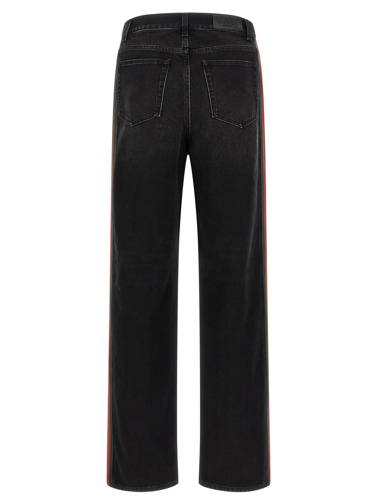'Nastro Web' baggy jeans