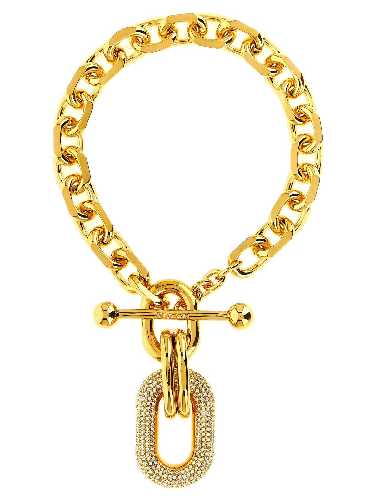 Necklace with crystal pendant