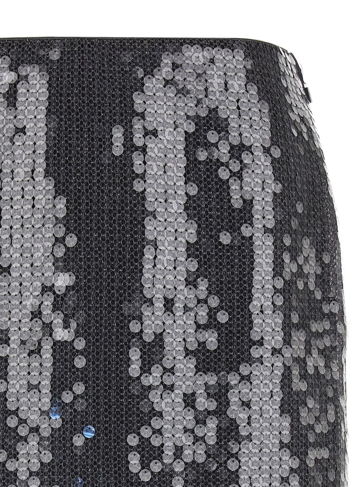 'Net Sequin Midi' skirt