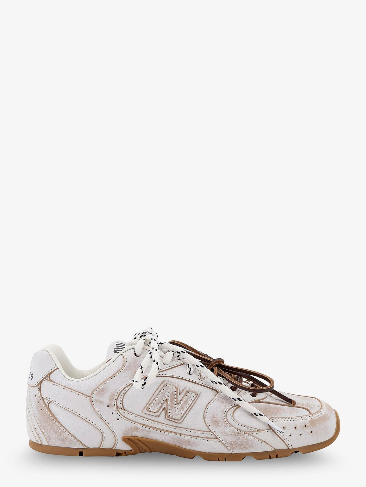 New Balance X Miu Miu 530 SL leather sneakers