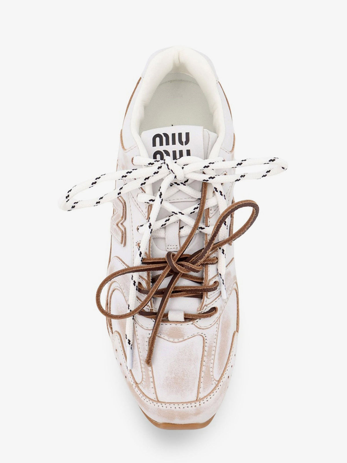 New Balance X Miu Miu 530 SL leather sneakers