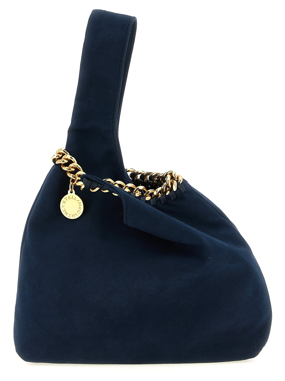'Null' suede handbag