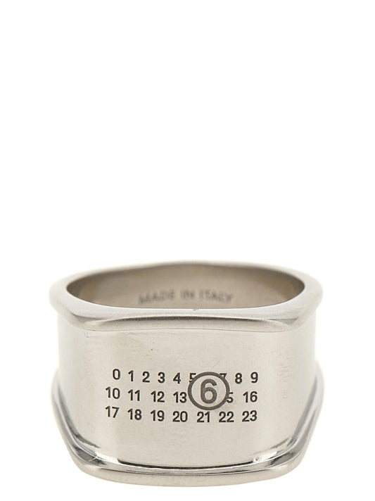 'Numeric Logo' ring