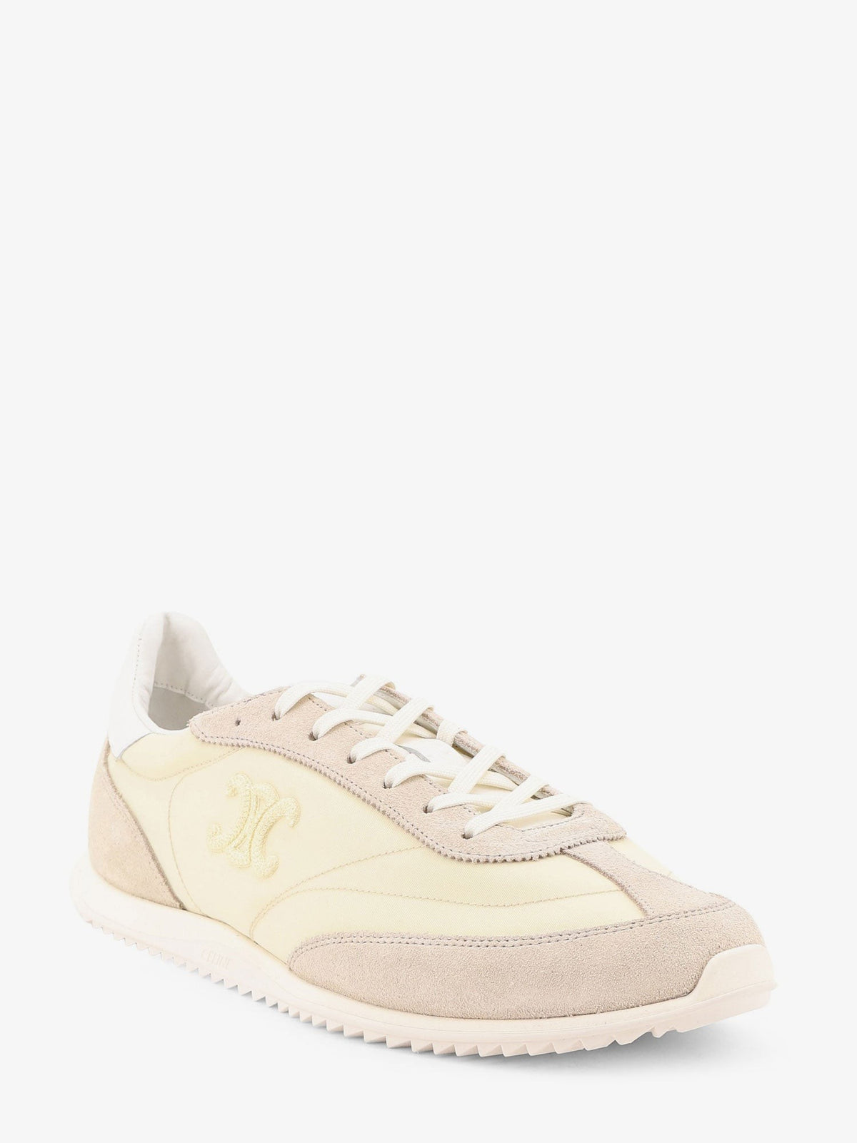 Nylon and suede Racer Sneakers