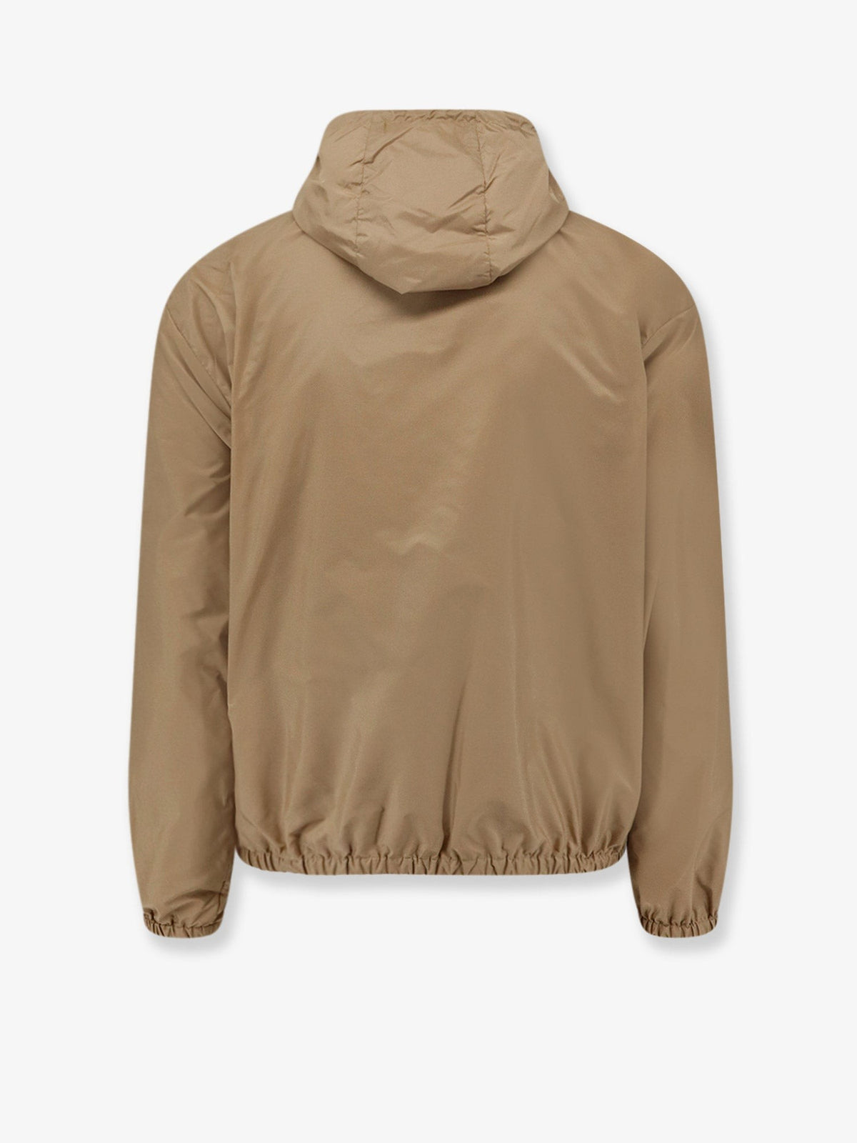 Nylon hooded jacket