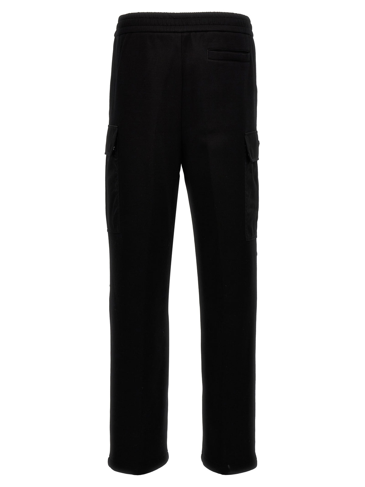 Nylon insert cargo joggers