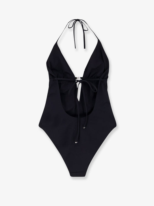 Nylon one-piece swimsuit